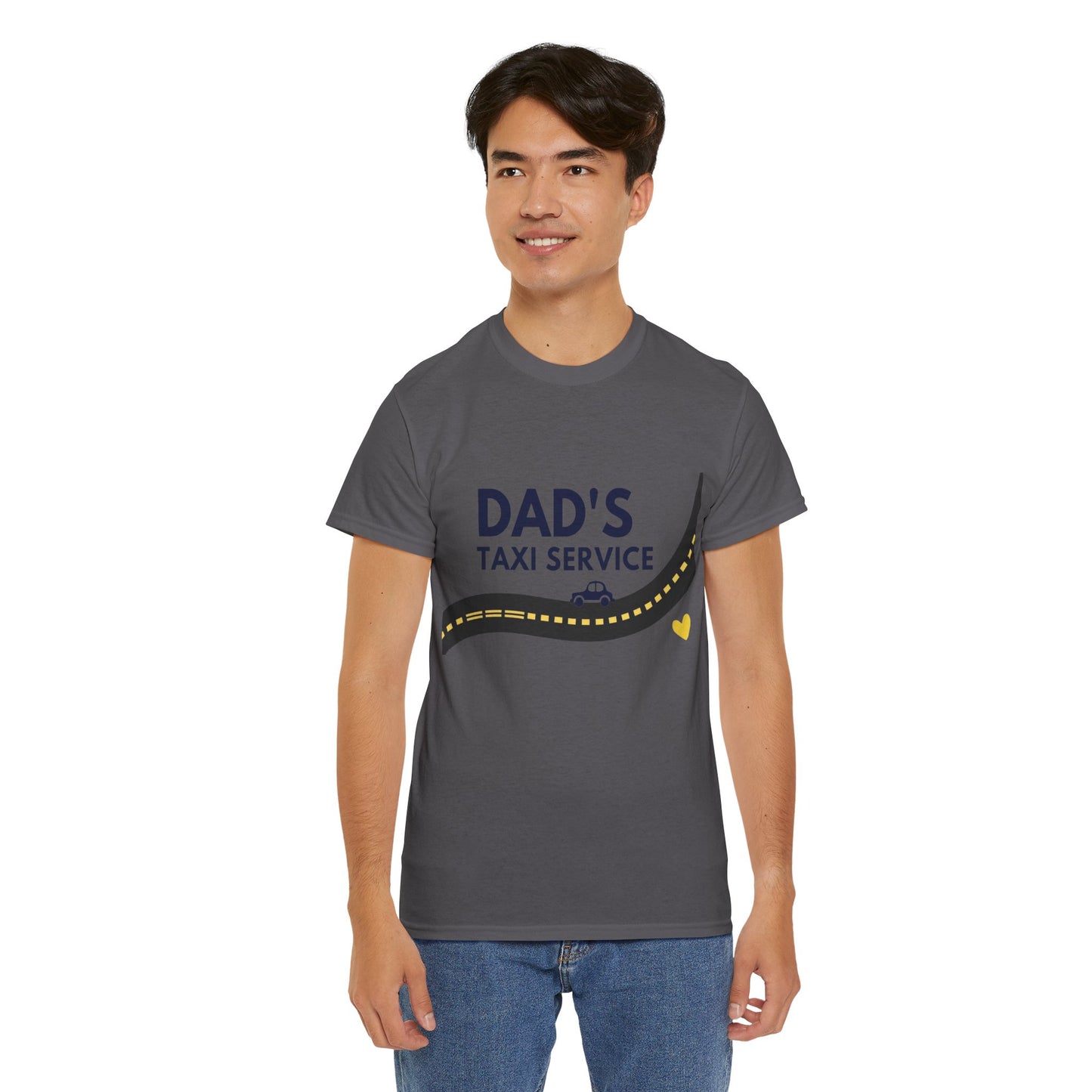 Dads Taxi Service T-Shirt – Humorous Fathers Day Gift