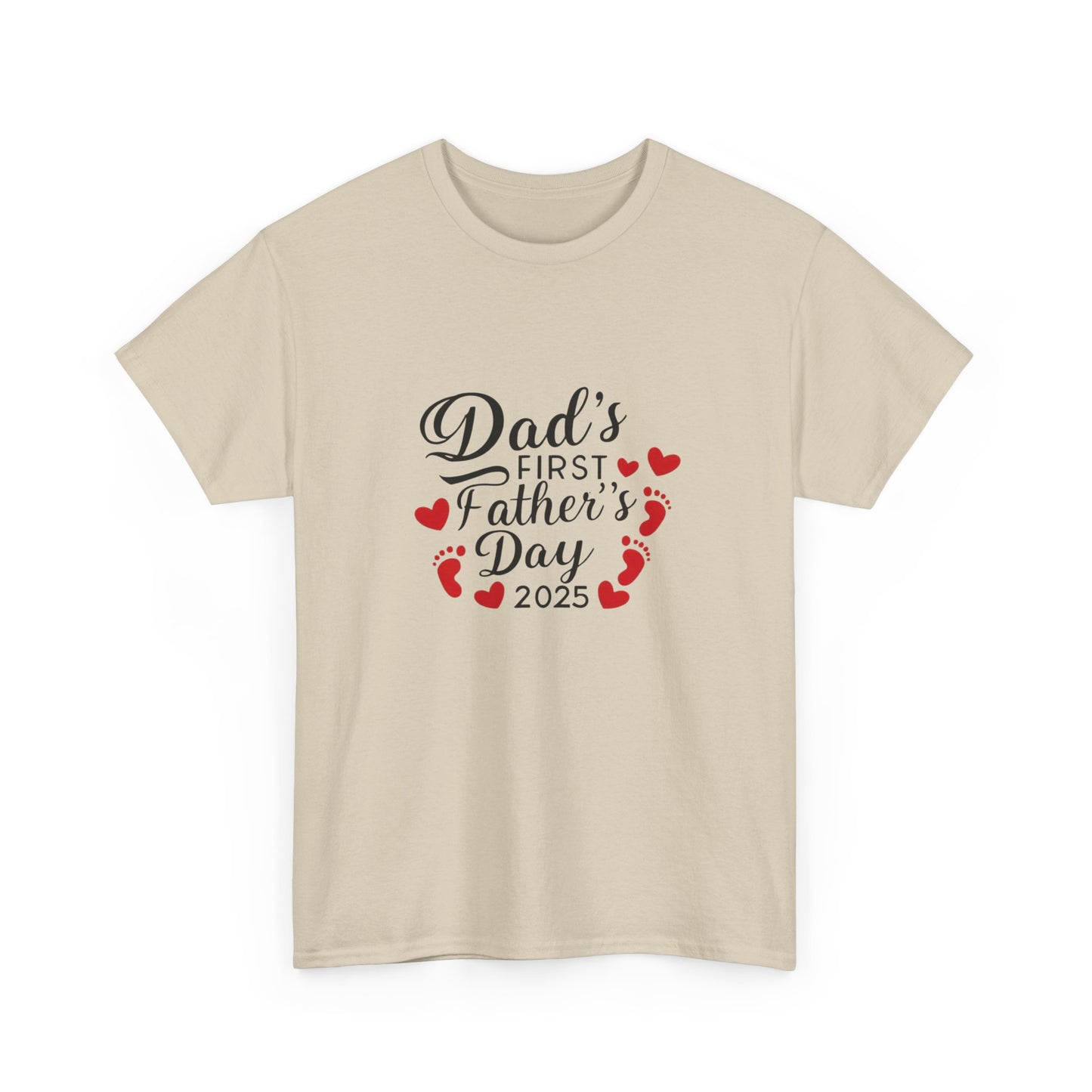 Dads First Father’s Day T-Shirt – First-Time Dad Gift UK 2025