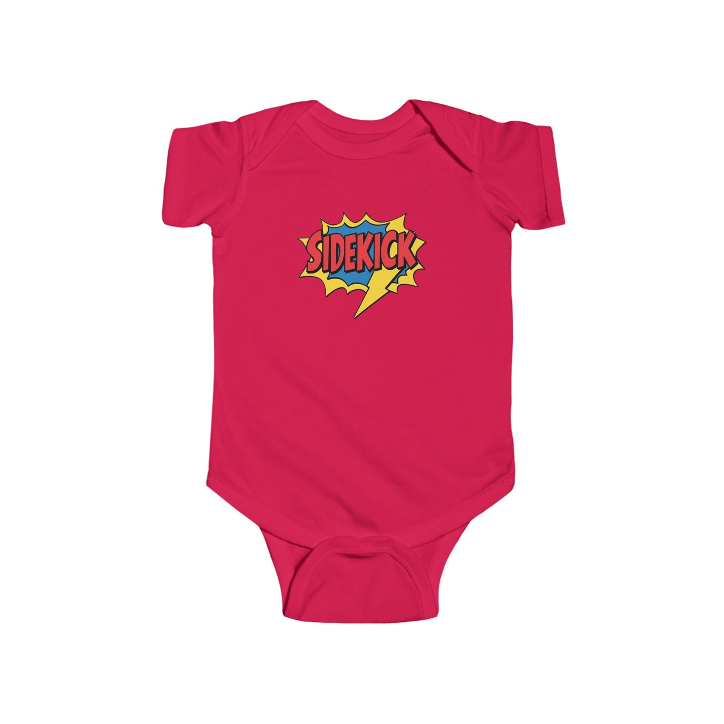 Red Baby Sidekick Onesie