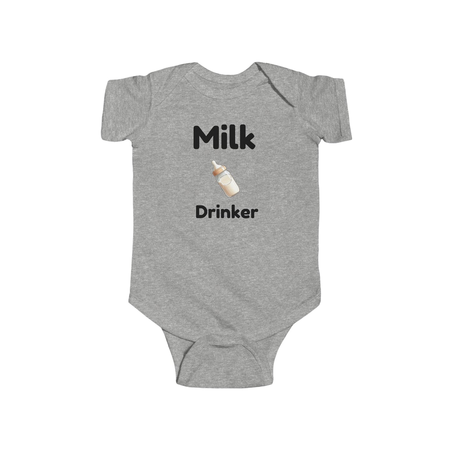 Beer Drinker & Milk Drinker Matching Set – Funny Gift for Dad & Baby