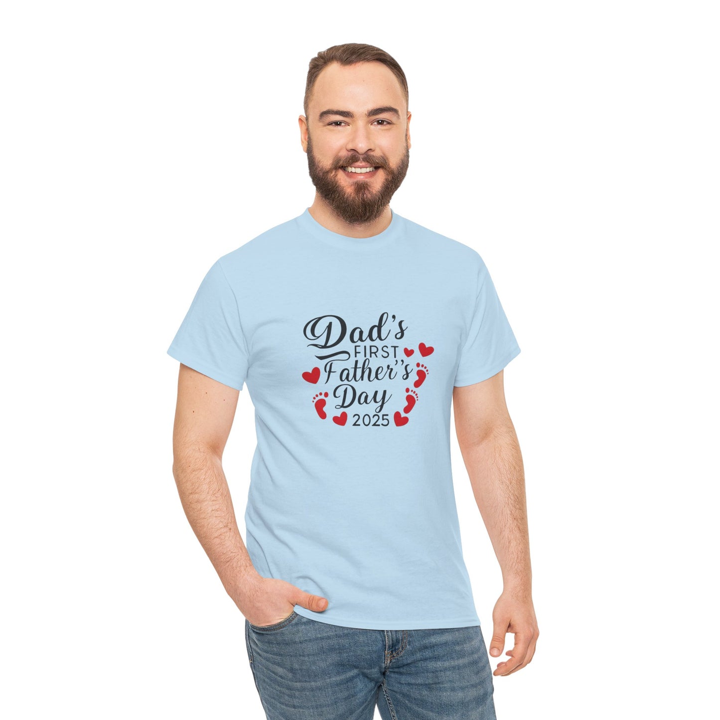 Dads First Father’s Day T-Shirt – First-Time Dad Gift UK 2025