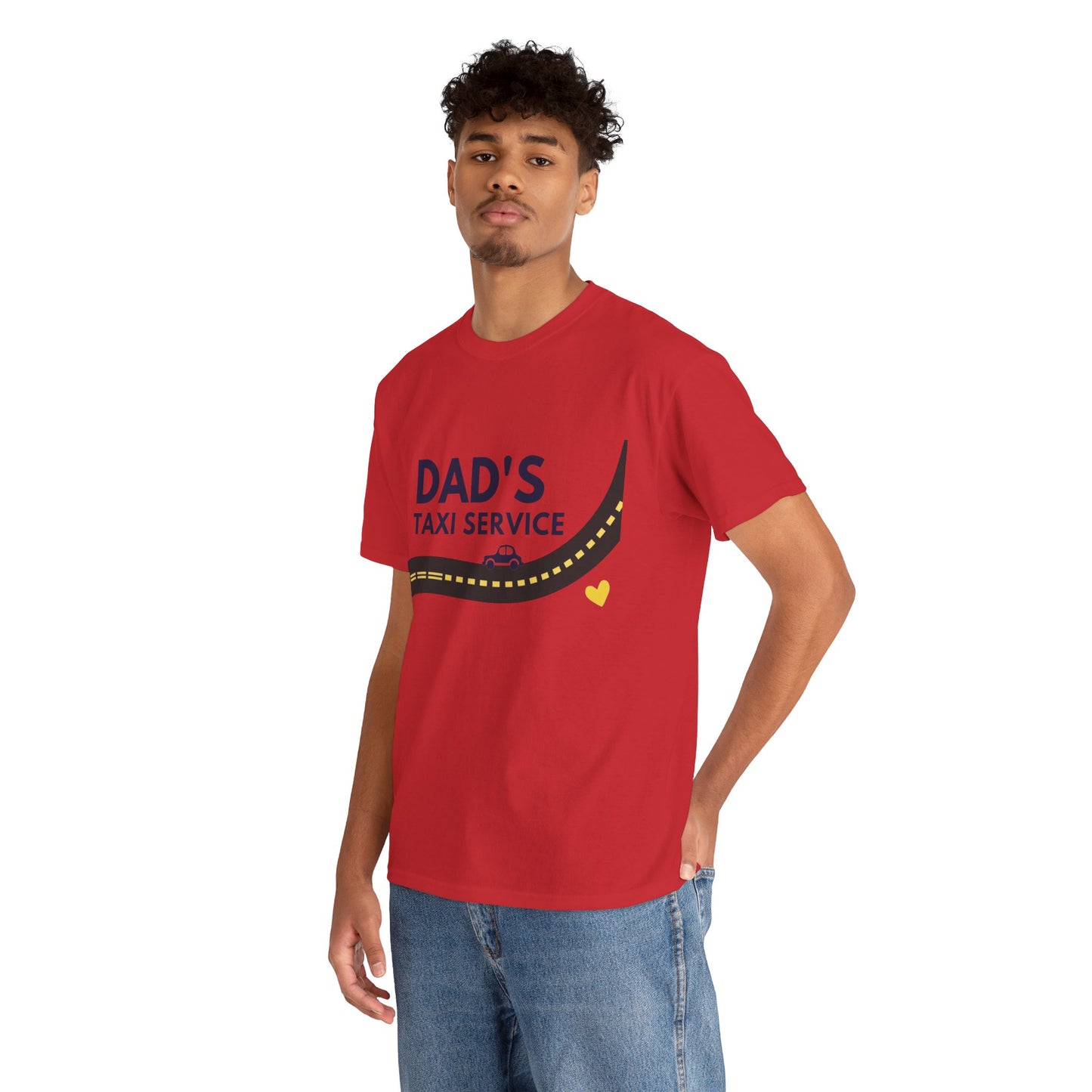 Dads Taxi Service T-Shirt – Humorous Fathers Day Gift