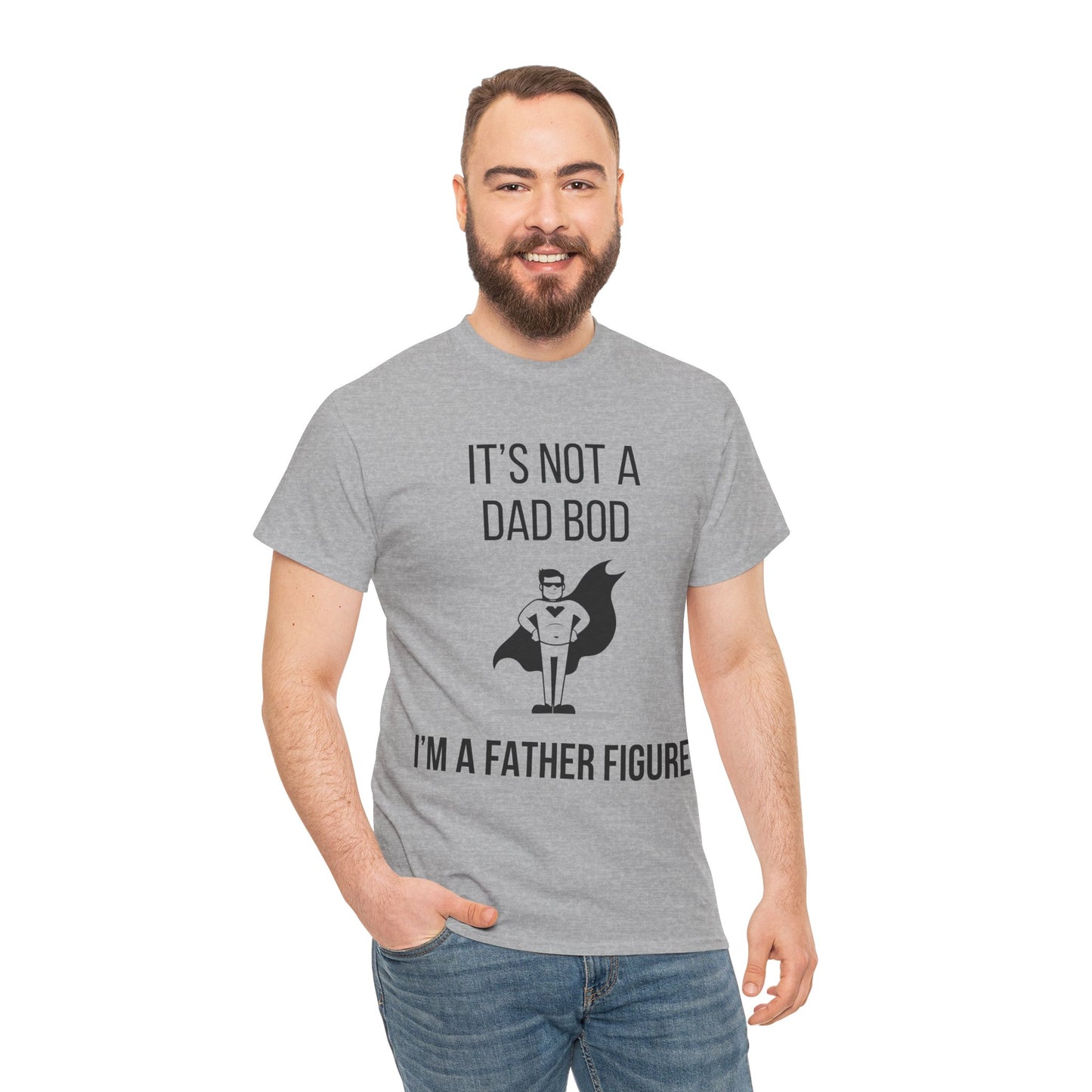 Father Figure Dad Bod T-Shirt | Funny Father’s Day Gift UK
