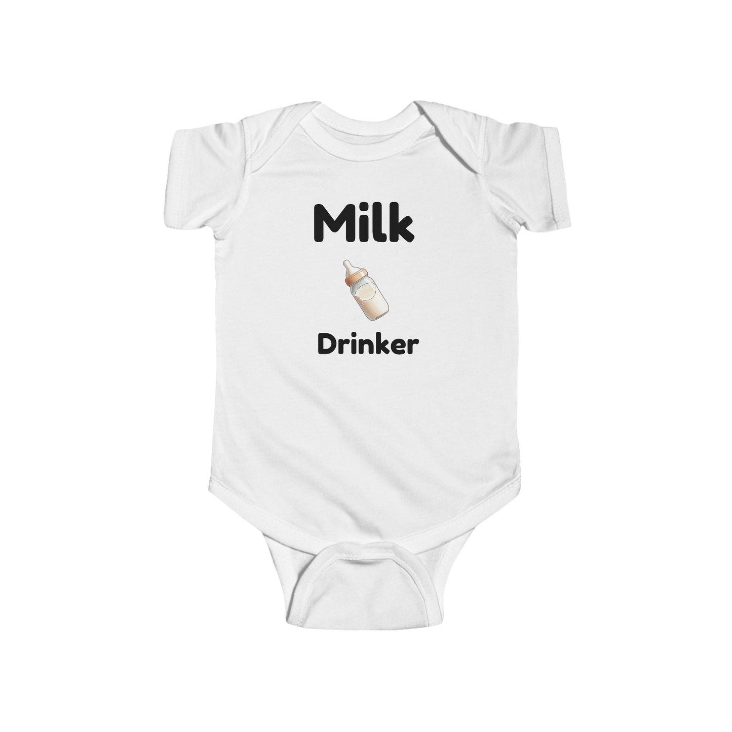 Beer Drinker & Milk Drinker Matching Set – Funny Gift for Dad & Baby