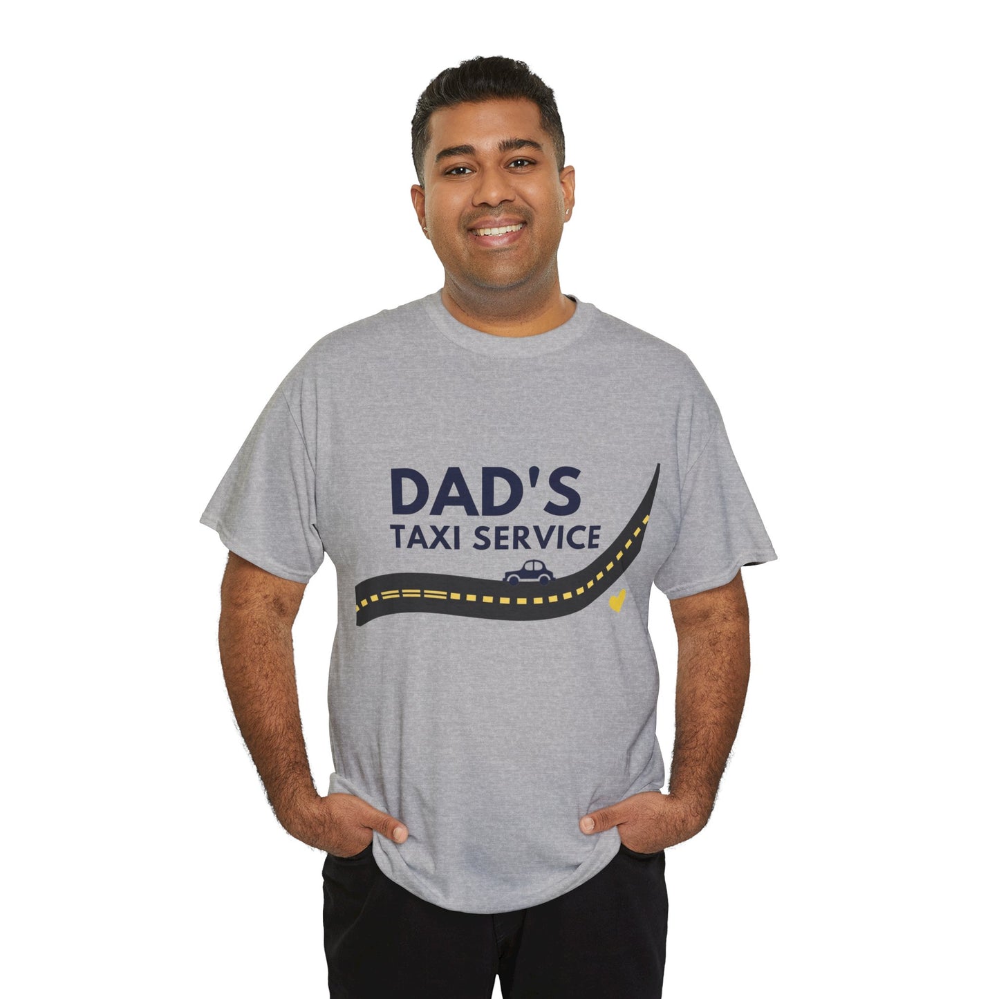 Dads Taxi Service T-Shirt – Humorous Fathers Day Gift
