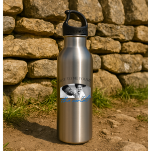Personalised You Are The World Water Bottle - Gift for Dad