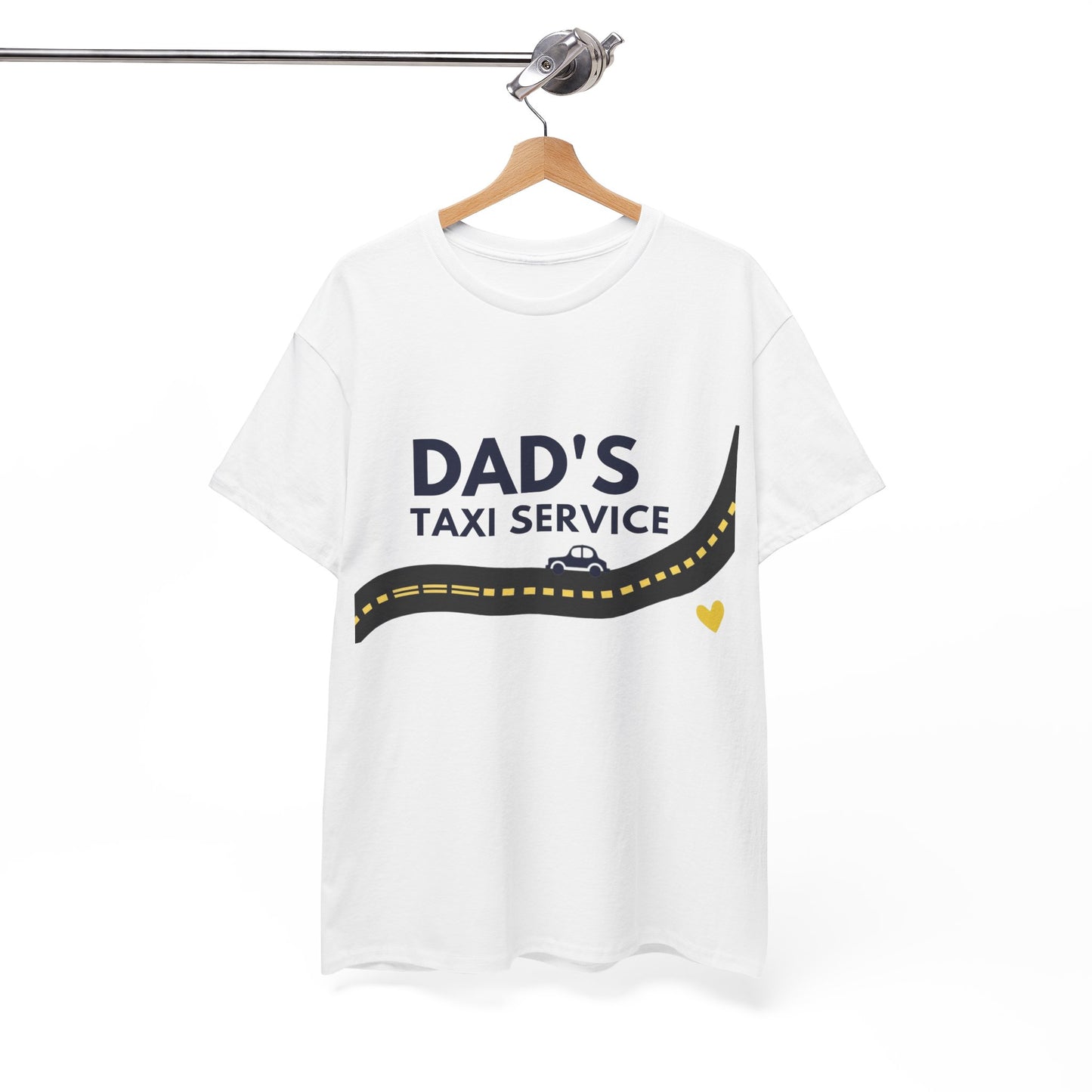 Dads Taxi Service T-Shirt – Humorous Fathers Day Gift