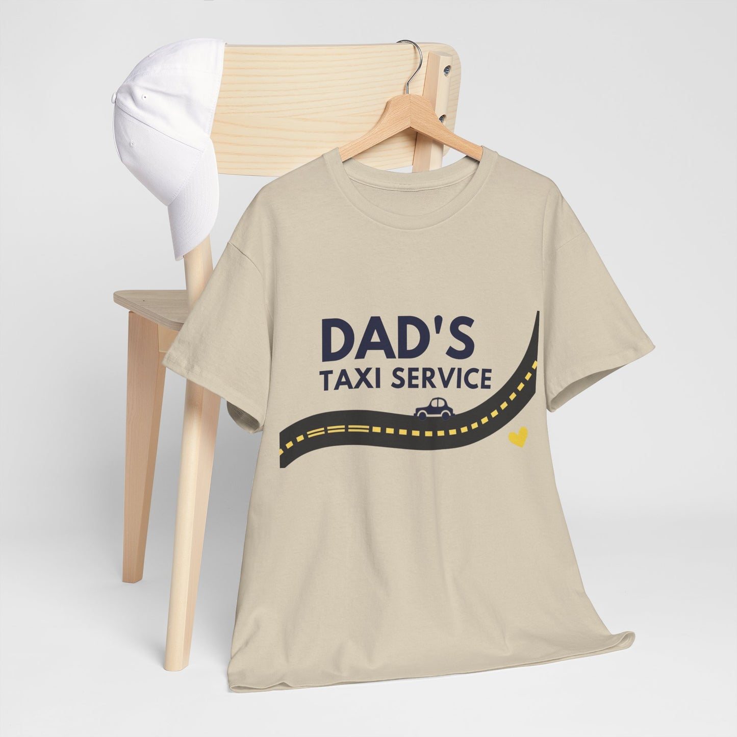Dads Taxi Service T-Shirt – Humorous Fathers Day Gift