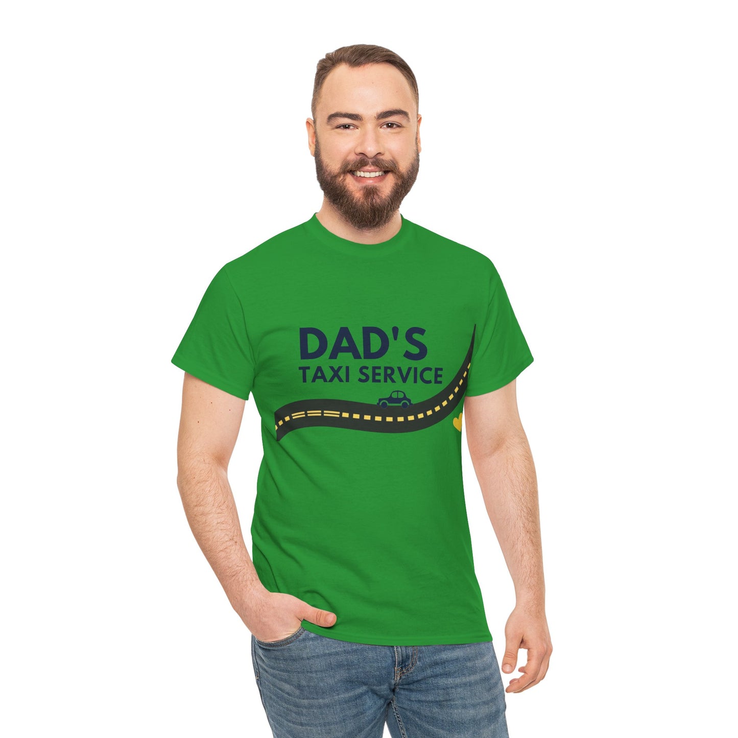 Dads Taxi Service T-Shirt – Humorous Fathers Day Gift
