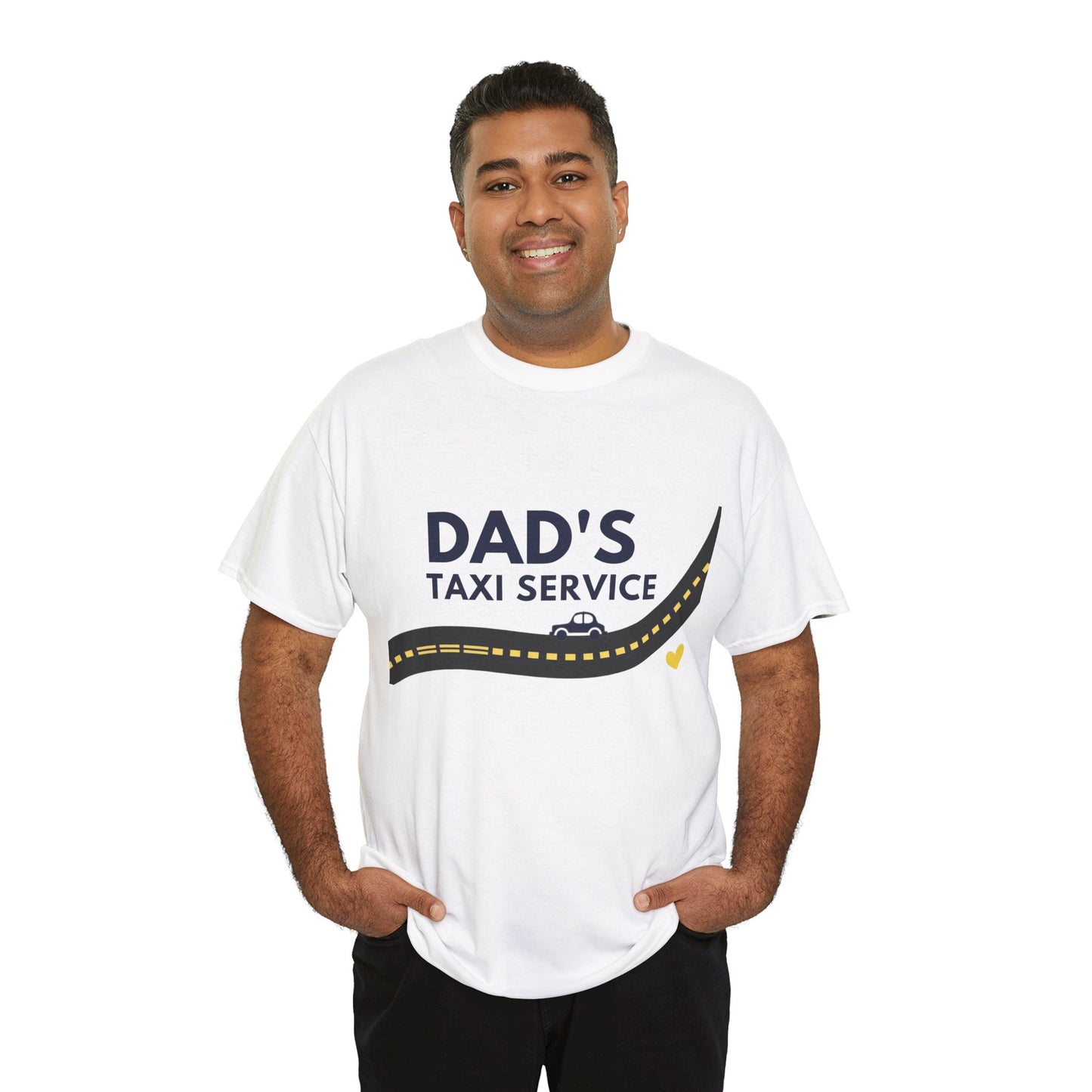 Dads Taxi Service T-Shirt – Humorous Fathers Day Gift