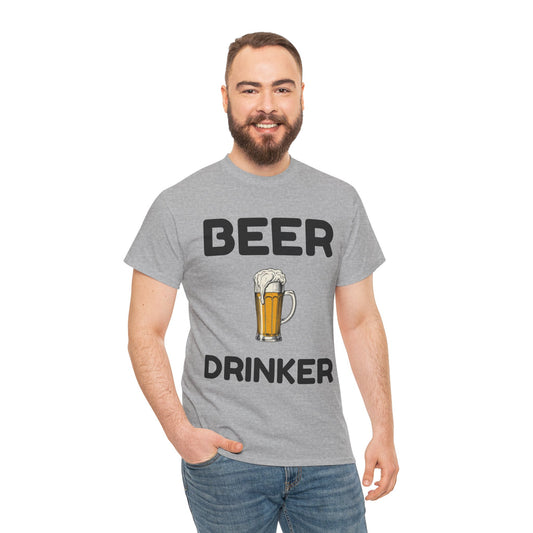 Beer Drinker Dad T-Shirt – Funny Gift for Father's Day UK