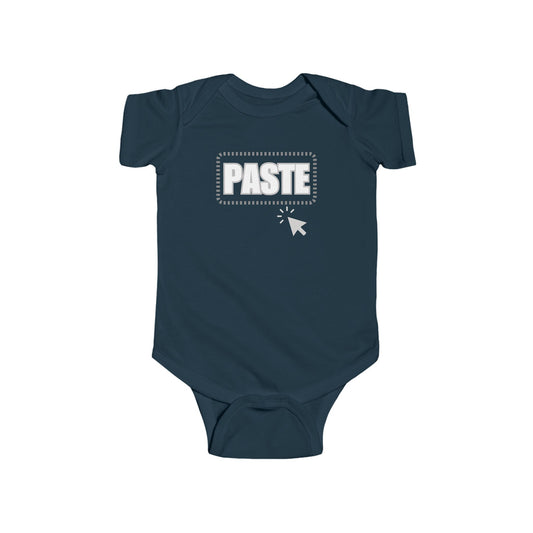 Paste Baby Onesie – Matching Techy Outfit for Dad & Baby