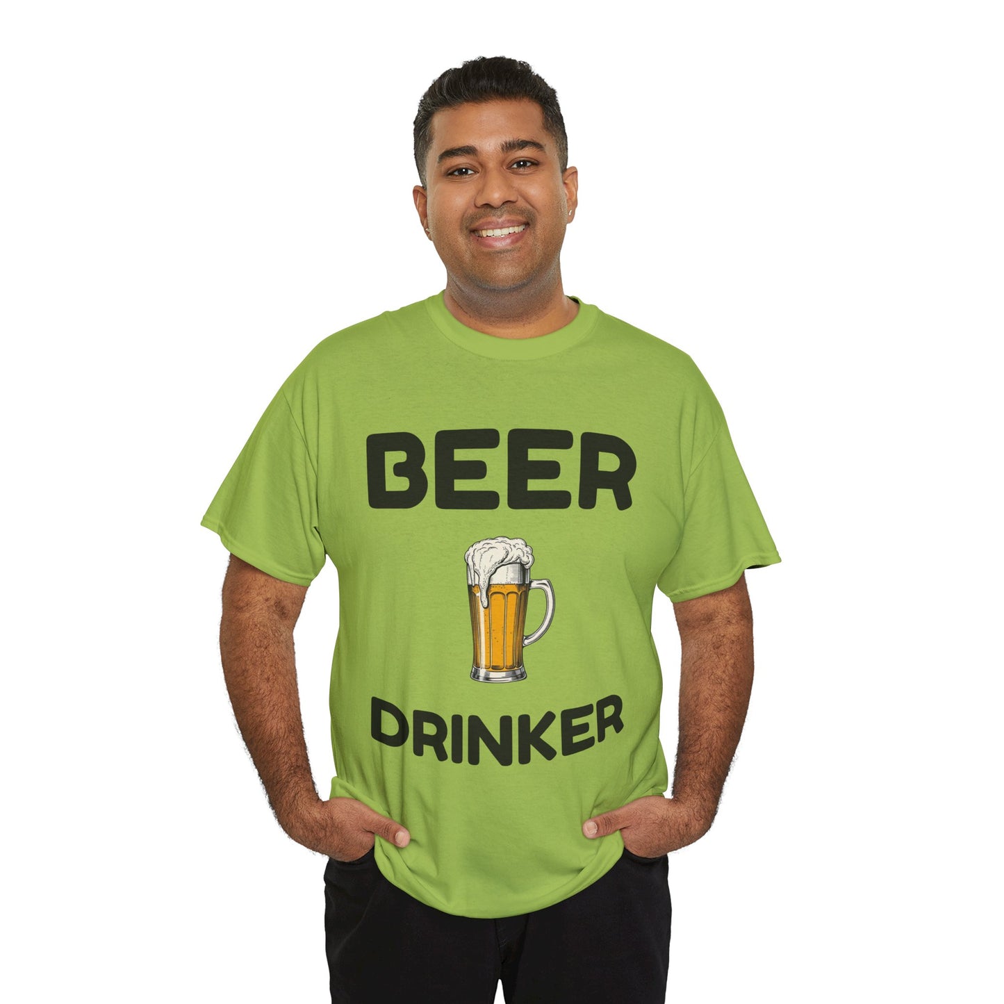 Beer Drinker Dad T-Shirt – Funny Gift for Father's Day UK