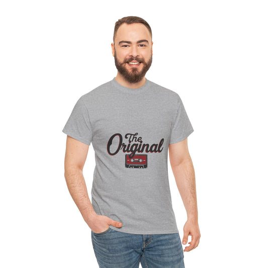 The Original Dad T-Shirt – 80s Retro Cassette Gift UK