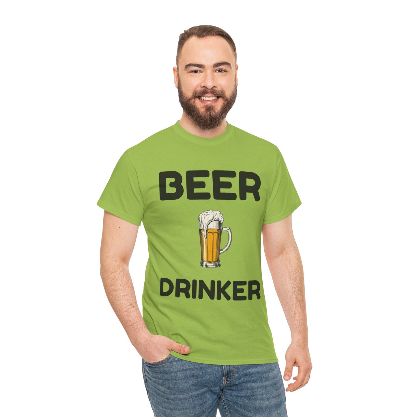 Beer Drinker Dad T-Shirt – Funny Gift for Father's Day UK